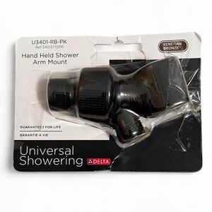 Delta Venetian Bronze Adjustable Hand Held Shower Arm Mount